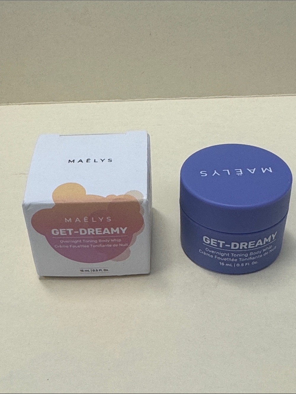 MAELYS Get-Dreamy Overnight Toning Body Whip Travel Size 0.5oz NIB